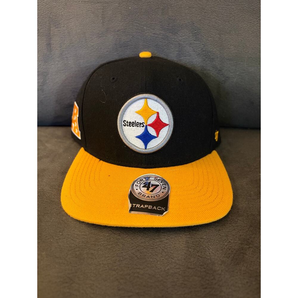 Pittsburg Steelers adjustable hat- 47 brand-NWT